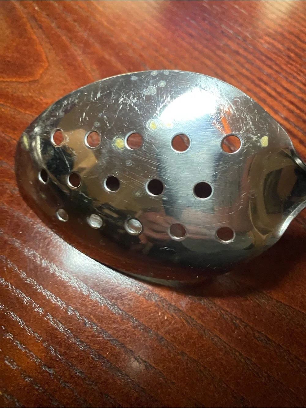 EKCO Stainless Steel Slotted Turner and Slotted Serving Spoon - Silver 18/8,